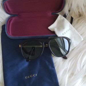 Gucci Tortoise Sunglasses